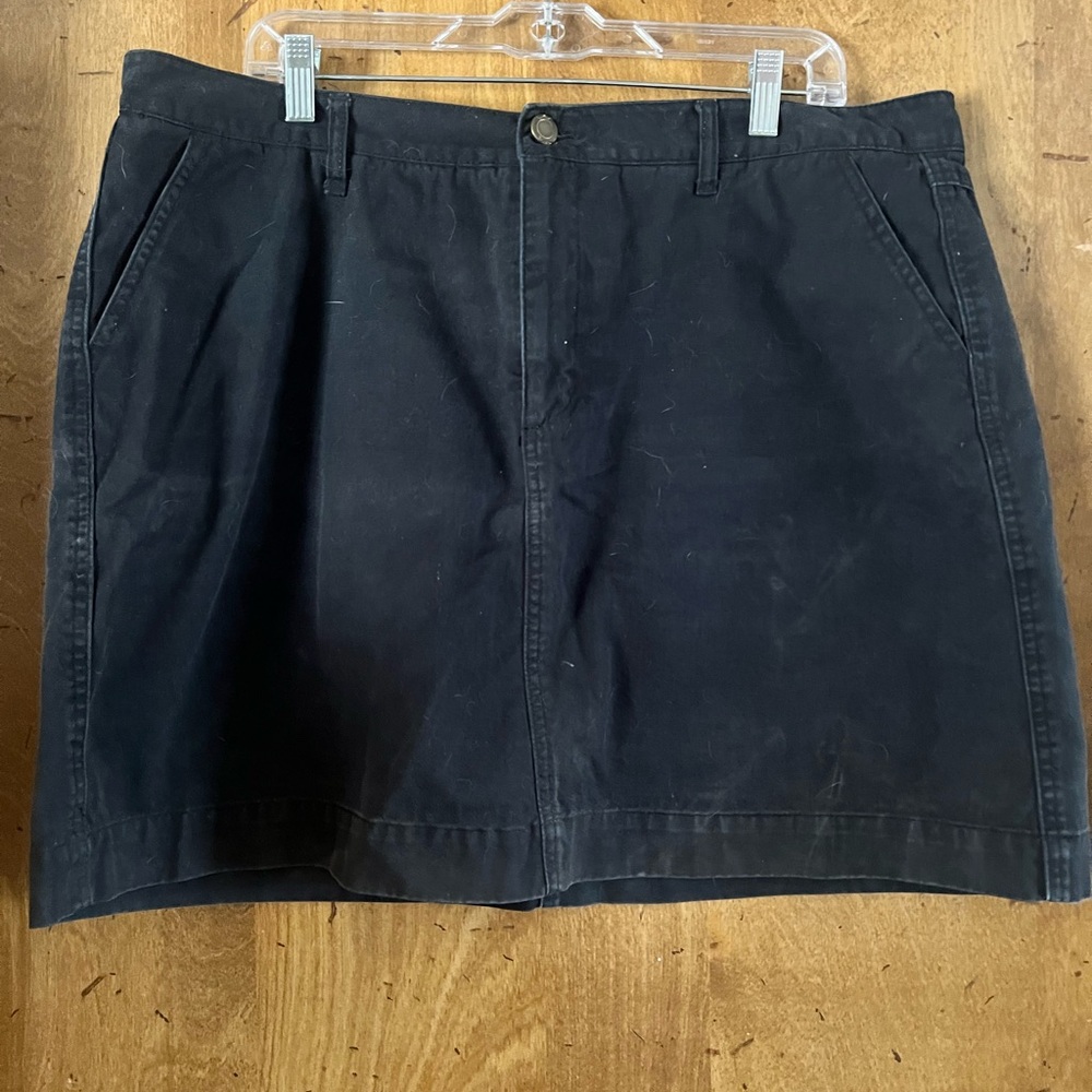 Woman Within Black skort